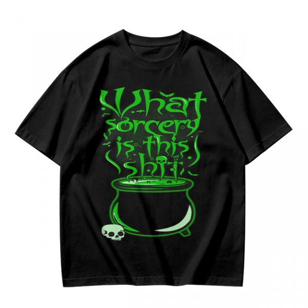 What Sorcery Is This Cauldron Graphic T-Shirt