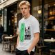 Olive Green CatGPT The Purr-fect AI Graphic T-Shirt