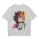 Olive T-shirt with Crying Tony Tony Chopper Graphic Print
