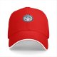 Black baseball cap with Bumble's shaved ice yeti graphic
