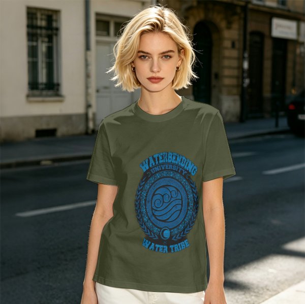 Waterbending University Water Tribe Graphic T-Shirt