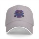 Black baseball cap with Skeletor Snake Mountain Gym graphic