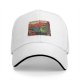 Baseball cap with Thor and Hulk comic panel print