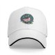 Black Baseball Cap With 'But First Coffee' Halloween Themed Print