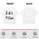 Olive T-Shirt With Cute Rolling Panda Graphic Prints