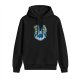 Black Hoodie With Anime Character Group Graphic Design