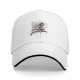 Black Baseball Cap With Attack On Titan Anime Character Print