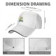 Black baseball cap with cute sun graphic and 'Will I Ruin This Day?' text