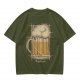 Beer Mug with Golden Ratio Graphic Novelty T-Shirt Print