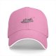 Black Baseball Cap With Opossum Graphic Print