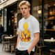 One Piece Sanji Fire Kick Graphic Olive T-Shirt