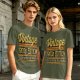 Vintage 1900s Edition Fueled By Caffeine And Sarcasm T-Shirt