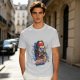 Olive T-Shirt with Retro Predator 'Welcome to the Jungle' Print