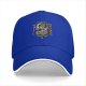 Black baseball cap with White Dragon Noodle Bar graphic design