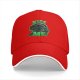 Black baseball cap with alien graphic and 'Kiss Me' text