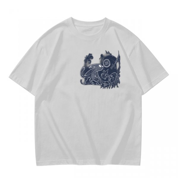 Ori and the Blind Forest Graphic Print Olive Green T-Shirt