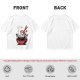 Olive T-shirt with Cute Sushi Dipping in Soy Sauce Graphic