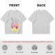 Olive T-shirt Featuring Kirby Eating Ramen on a Warp Star