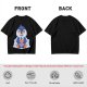 Olive T-shirt with Cute Penguin Drinking Boba Tea Print