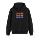 Black hoodie with 'Adulting Would Not Recommend' graphic
