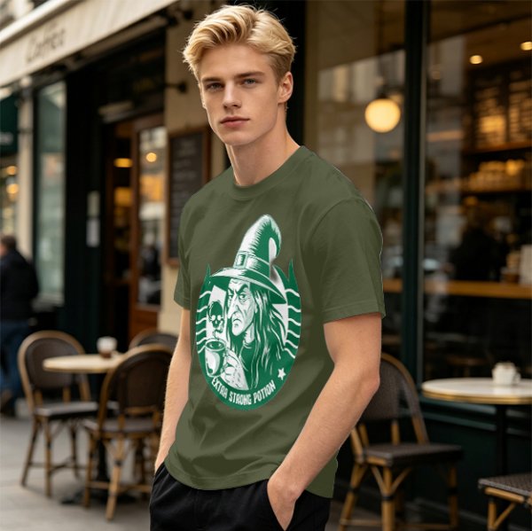 Witch Extra Strong Potion Graphic T-Shirt