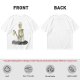 Olive Skeleton Holding Coffee Mug In Water Graphic T-Shirt