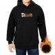My Blood Type Is Coffee Black Hoodie