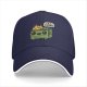 Black baseball cap with funny dumpster fire I'm a phoenix graphic