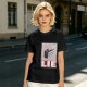 Olive Graphic T-Shirt With Cake Slice And 'LIE' Print
