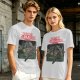 Vikings and Dragons T-Shirt with Fantasy Dragon Graphic