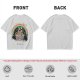Trash Can Not Trash Raccoon Rainbow Graphic T-Shirt