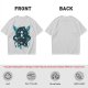 Olive T-Shirt With Celestial Dreamcatcher And Animal Artwork