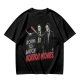 Born To Watch Horror Movies Halloween Themed Graphic T-Shirt