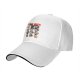 Black baseball cap with sushi cats graphic print