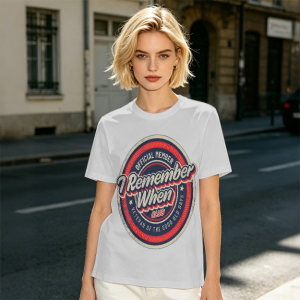 I Remember When Club Official Member Veteran T-Shirt