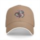 Black Baseball Cap With Chibi Warrior Girls Graphic Print