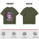 Olive t-shirt with axolotl 'I need to relaxolotl' graphic