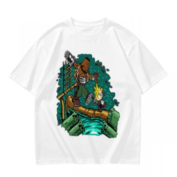 Final Fantasy VII Barret and Cloud Graphic Tee