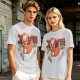 Olive T-Shirt with Cute Sloth 'It Gets Better' Graphic Print