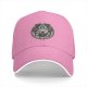 Black baseball cap with emotional support demon graphic