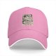 Black Baseball Cap with One Piece The Fool Tarot Style Print