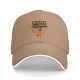 Black baseball cap with 'A World Without Hops Is Unbeerable' beer graphic
