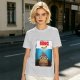 Olive T-Shirt With Cartoon Kong Banana Water Print