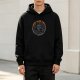 Black Hoodie with Dark Lord of the Land of Shadow Graphic Print