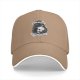 Black baseball cap with 'Give Me Coffee Or Give Me Death' skull graphic