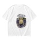 Olive Green T-Shirt with UFO Abducting Cow Graphic