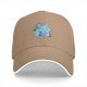 Black Baseball Cap With Watercolor Forest Spirit Art Print