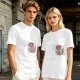 Olive Green T-Shirt With Cute Cartoon Pig Print