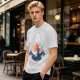 Avatar Aang Silhouette Graphic Tee for Anime Fans