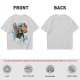 Olive T-Shirt With Elemental Bender Artwork Print